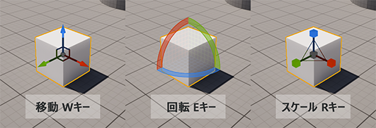 UE5のトランスフォーム